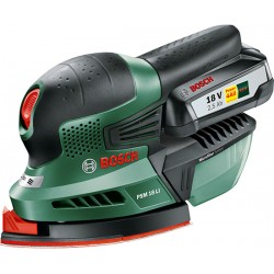 BOSCH PSM 18V LI ΠΟΛΥΤΡΙΒΕΙΟ ΜΠΑΤΑΡΙΑΣ ΜΕ ΜΠΑΤΑΡΙΑ ΚΑΙ ΦΟΡΤΙΣΤΗ