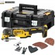 DEWALT - DCS356NT Πολυεργαλείο 18V Lithium με Εξαρτήματα σε Βαλίτσα TSTAK - Χωρίς Μπαταρία & Φορτιστή (Solo)