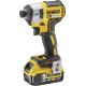 DEWALT - DCF887P2 Παλμικό Κατσαβίδι18V XR Li-Ion 2 x 5.0Ah 3 Ταχυτήτων Χωρίς Ψύκτρες Brushless