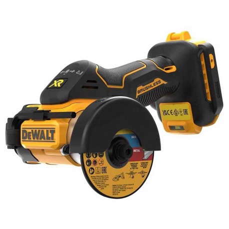 DEWALT - DCS438N Γωνιακός Τροχός-Κόφτης 76mm 18V XR Brushless Li-Ion - Χωρίς Μπαταρία & Φορτιστή (Solo)