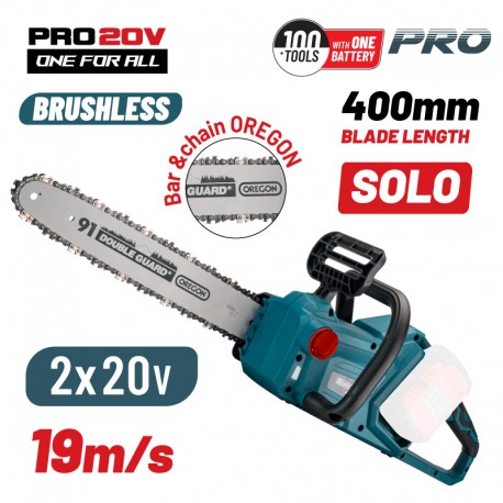 BORMANN Pro BBP4500 Αλυσοπρίονο Brushless 20V+20V,SOLO