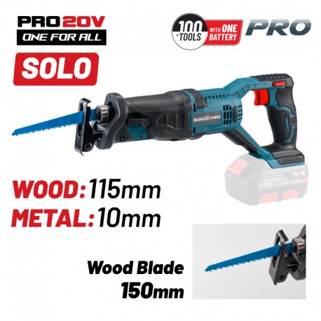 BORMANN Pro BBP3800 Σπαθόσεγα Μπαταρίας 20V Li-Ion, SOLO