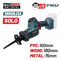 BORMANN Pro BBP5180 Σπαθόσεγα Brushless Μπαταρίας 20V, SOLO